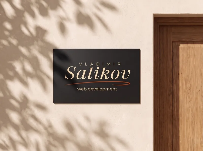 Signage design: office and stand